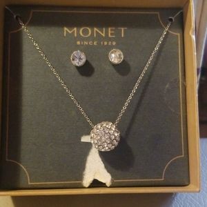 Monet - Earrings and Necklace